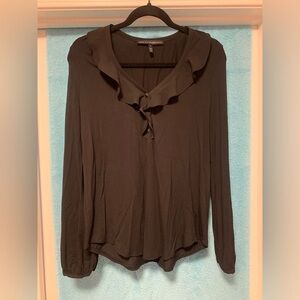 WHITE HOUSE BLACK MARKET BLACK TOP SIZE: SMALL